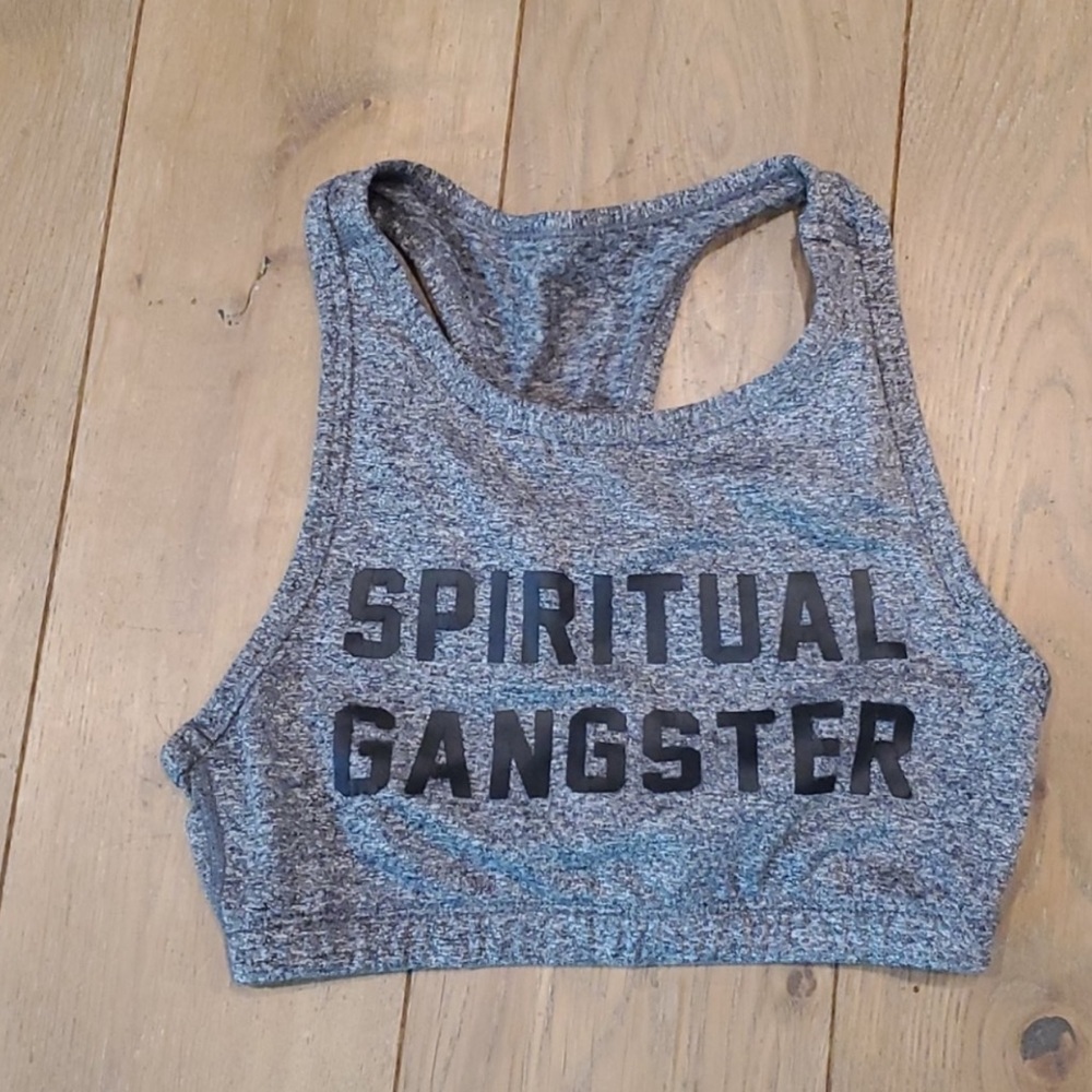 Spiritual gangster sports bra
